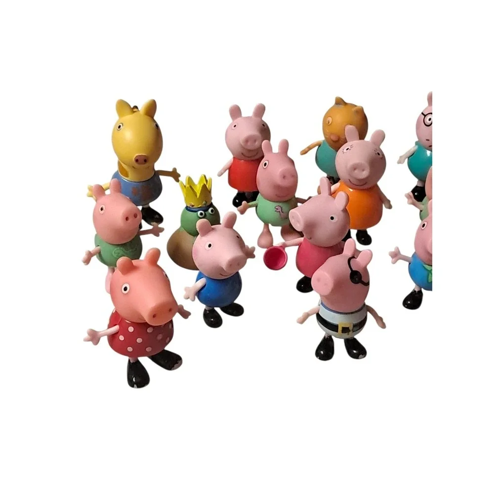 peppa pig figures Lot